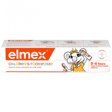 ELMEX Pasta do zębów dla dzieci (0-6lat) 50 ml